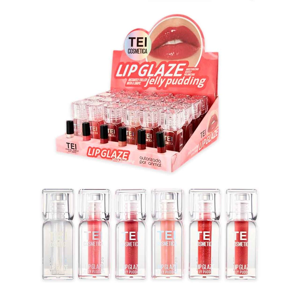[PM-TEI8317] GLOSS LIP GLAZE ENVASE TRANSPARENTE TEI