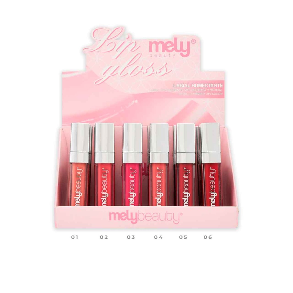 [PM-MY801049] LIP GLOSS TAPA PLATEADA MELY