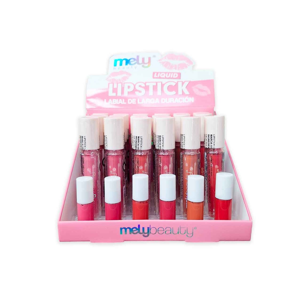 [PM-MY805011] LABIAL LÍQUIDO TAPA BLANCA MELY