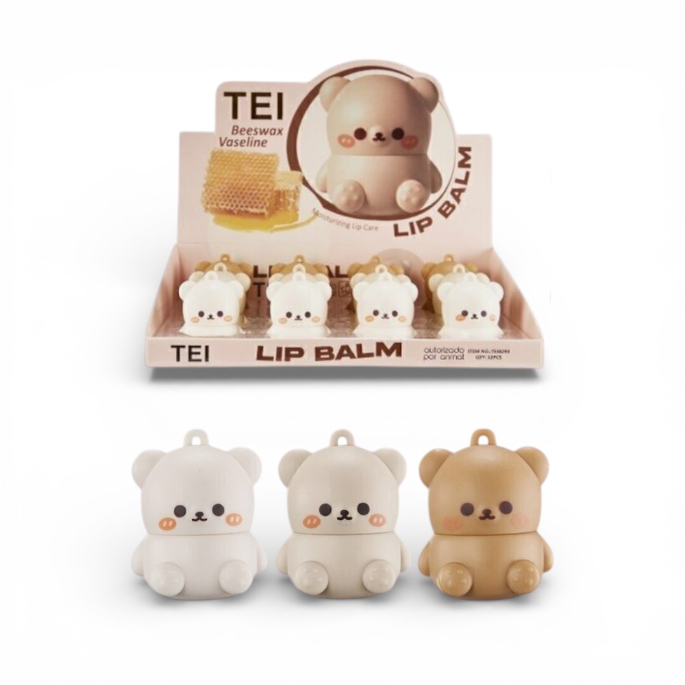 [PM-TEI8293] BÁLSAMO LABIAL OSITO TEI
