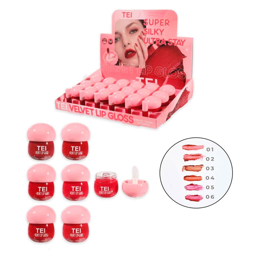 [PM-TEI8046] LABIAL ATERCIOPELADO VELVET TEI