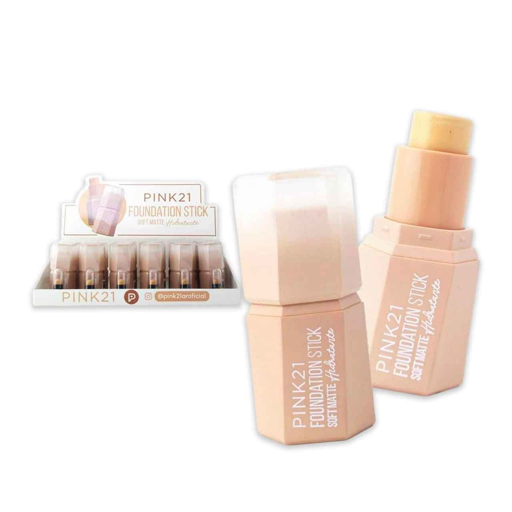 [PM-CS5994] BASE EN BARRA FOUNDATION STICK PINK 21