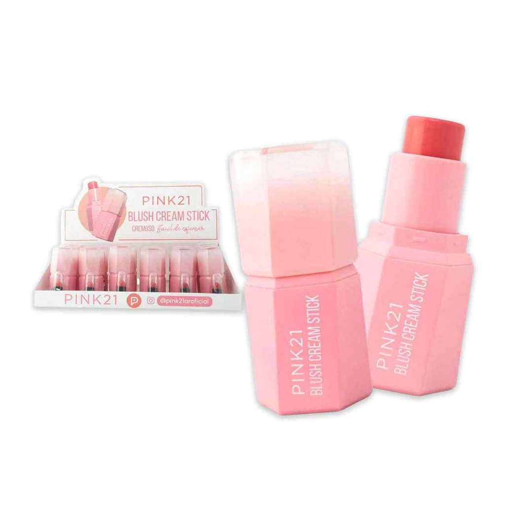 [PM-CS5996] RUBOR EN BARRA ENVASE ROSA DEGRADÉ PINK 21