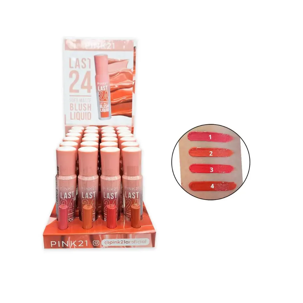 [PM-CS5925] RUBOR LIQUIDO LAST 24 PINK 21
