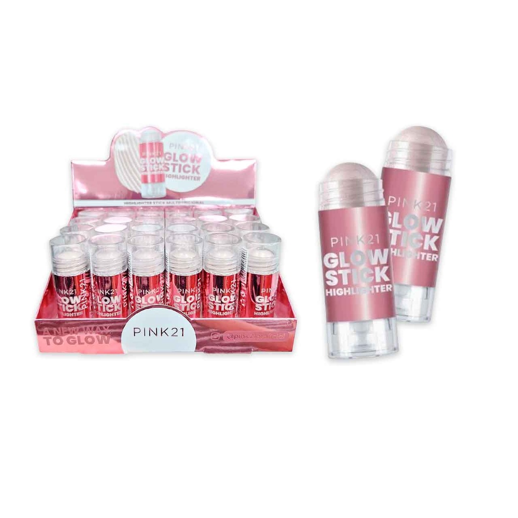 ILUMINADOR GLOW STICK PINK 21