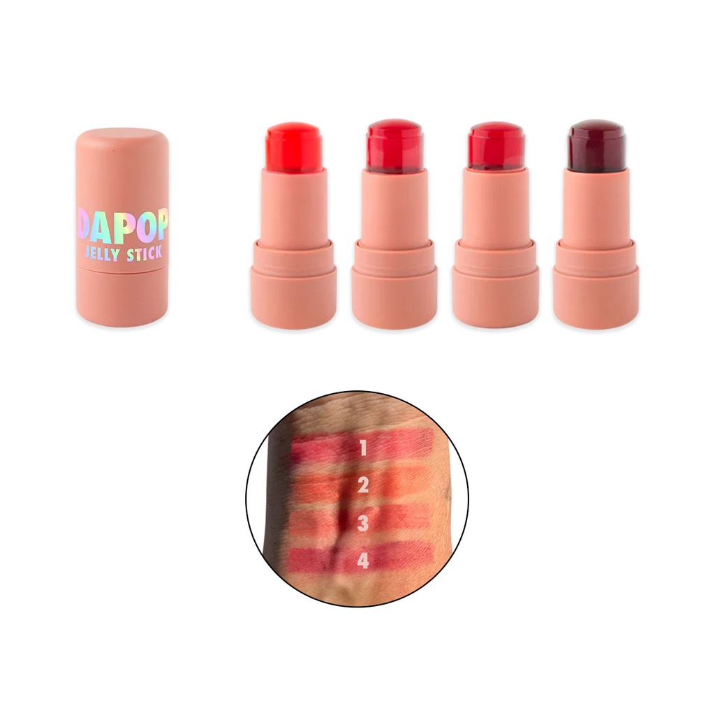 [PM-HB106665] TINTA JELLY STICK RUBOR Y LABIOS DAPOP