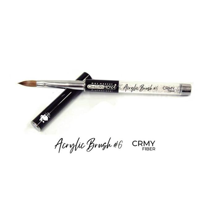 [AR030023-6] Pincel para acrílico #6 CHERIMOYA___PACK X10