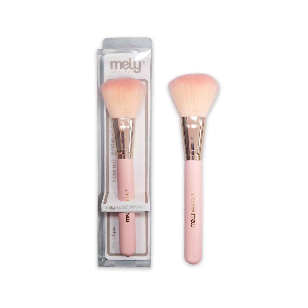 BROCHA PARA POLVO ROSA MELY
