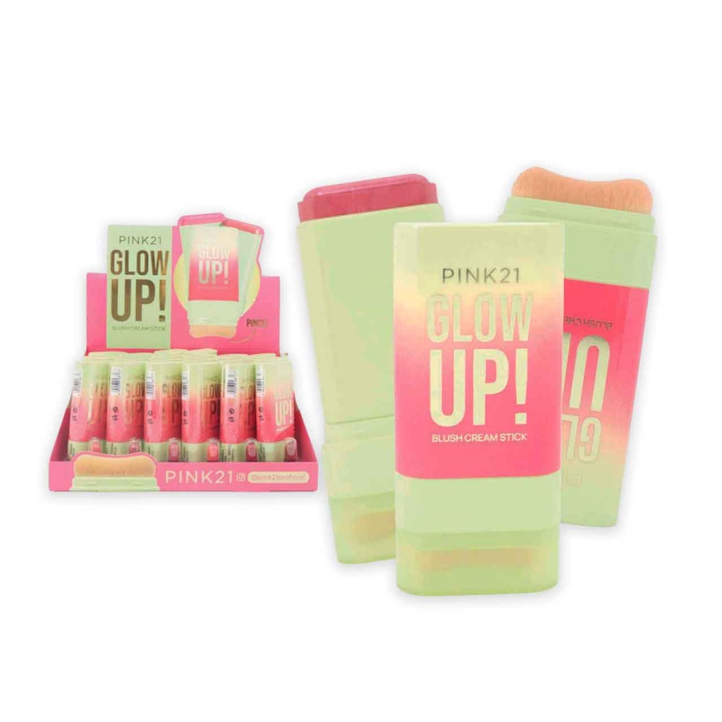 [PM-CS5702] RUBOR EN BARRA GLOW UP PINK 21