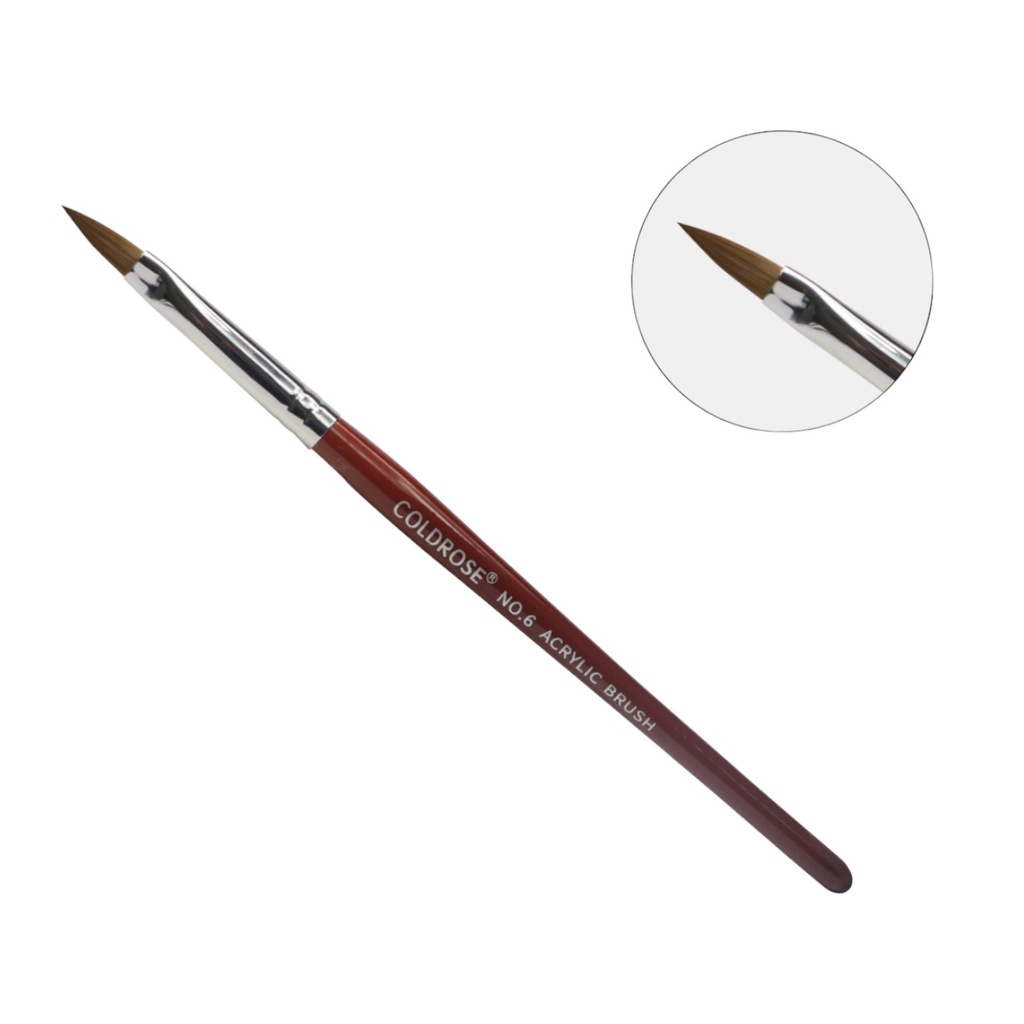 [PM-CR000062] PINCEL ACRÍLICO #6 COLDROSE