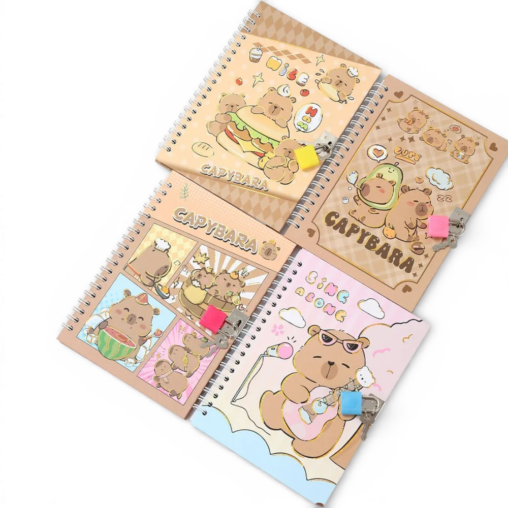 DIARIO ÍNTIMO CAPYBARA 13X18CM