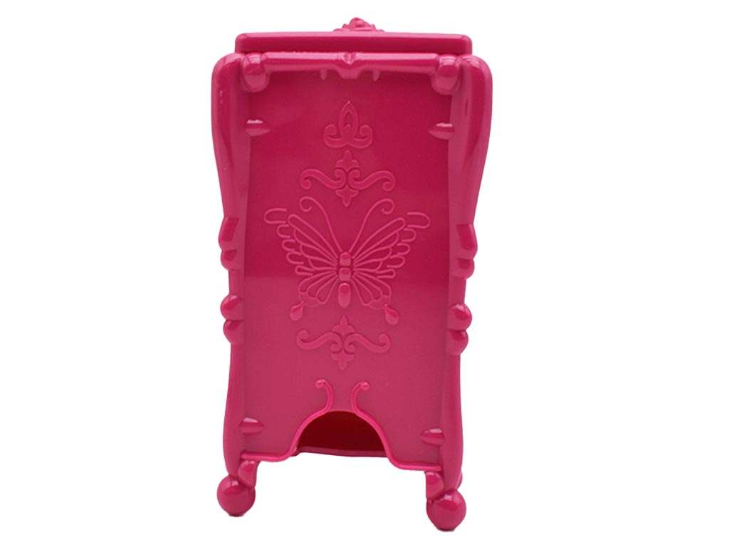 [PM-LH-P721] PORTA WIPES PLÁSTICO FLOREADO CON TAPA