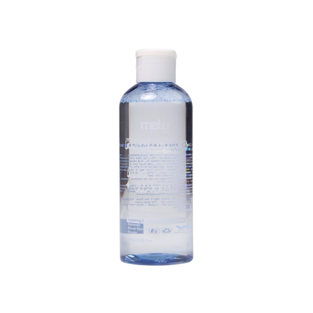 AGUA MICELAR CON ÁCIDO HIALURÓNICO 200ML MELY