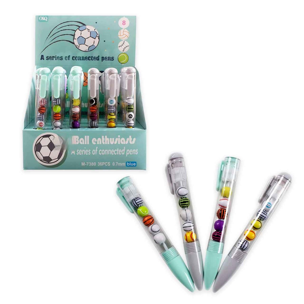 LAPICERA CON PELOTAS DEPORTIVAS