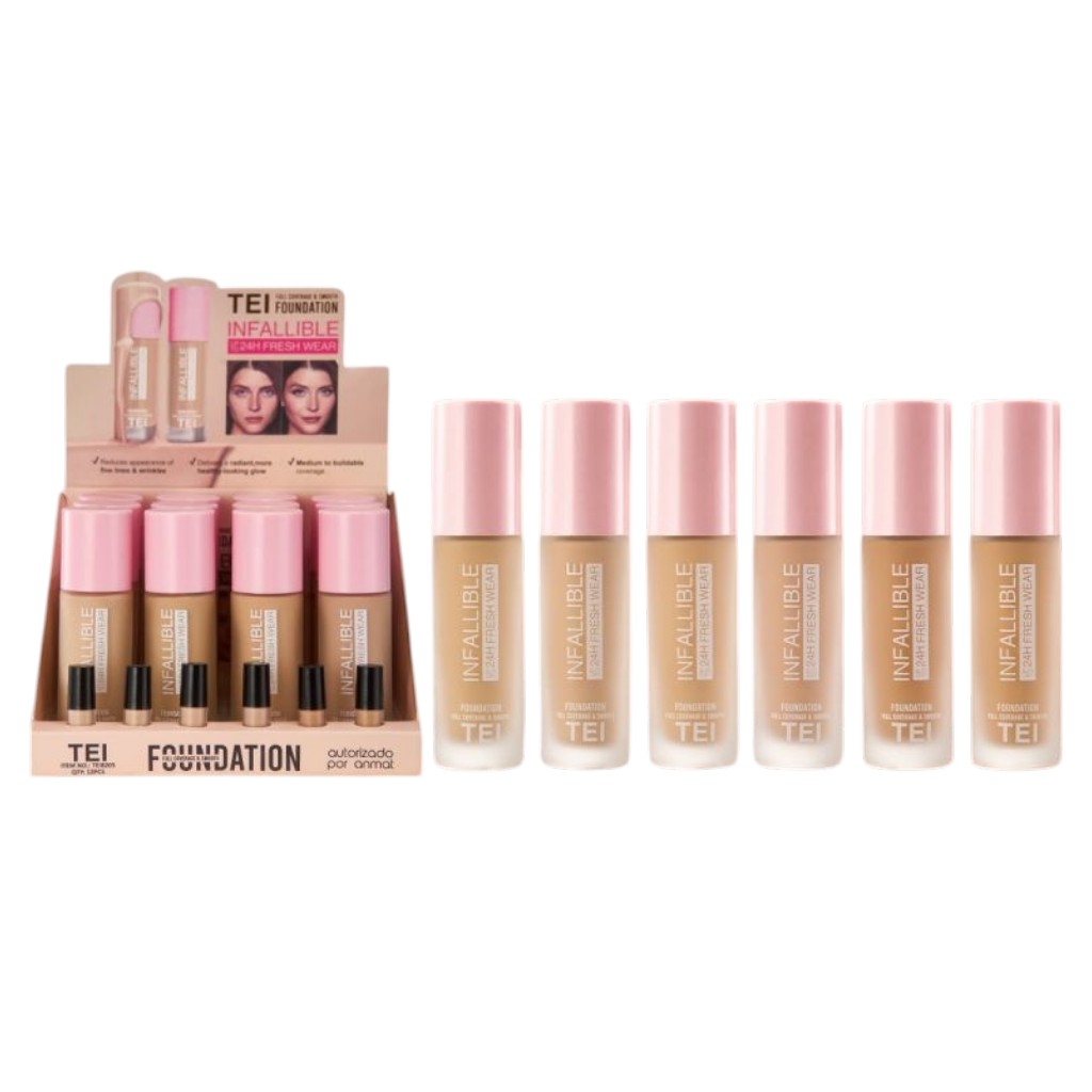 [PM-TEI8205] BASE LÍQUIDA TAPA ROSA TEI