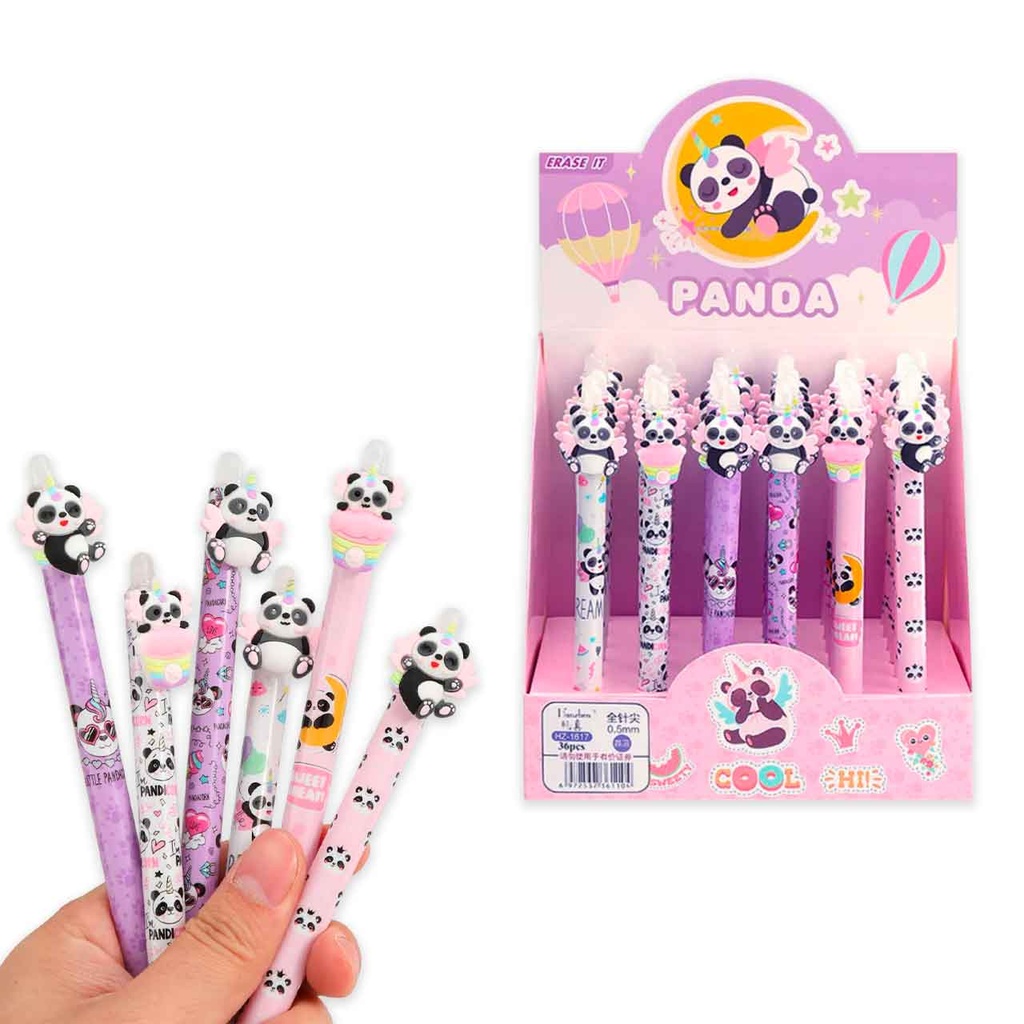 LAPICERA BORRABLE DE PANDA