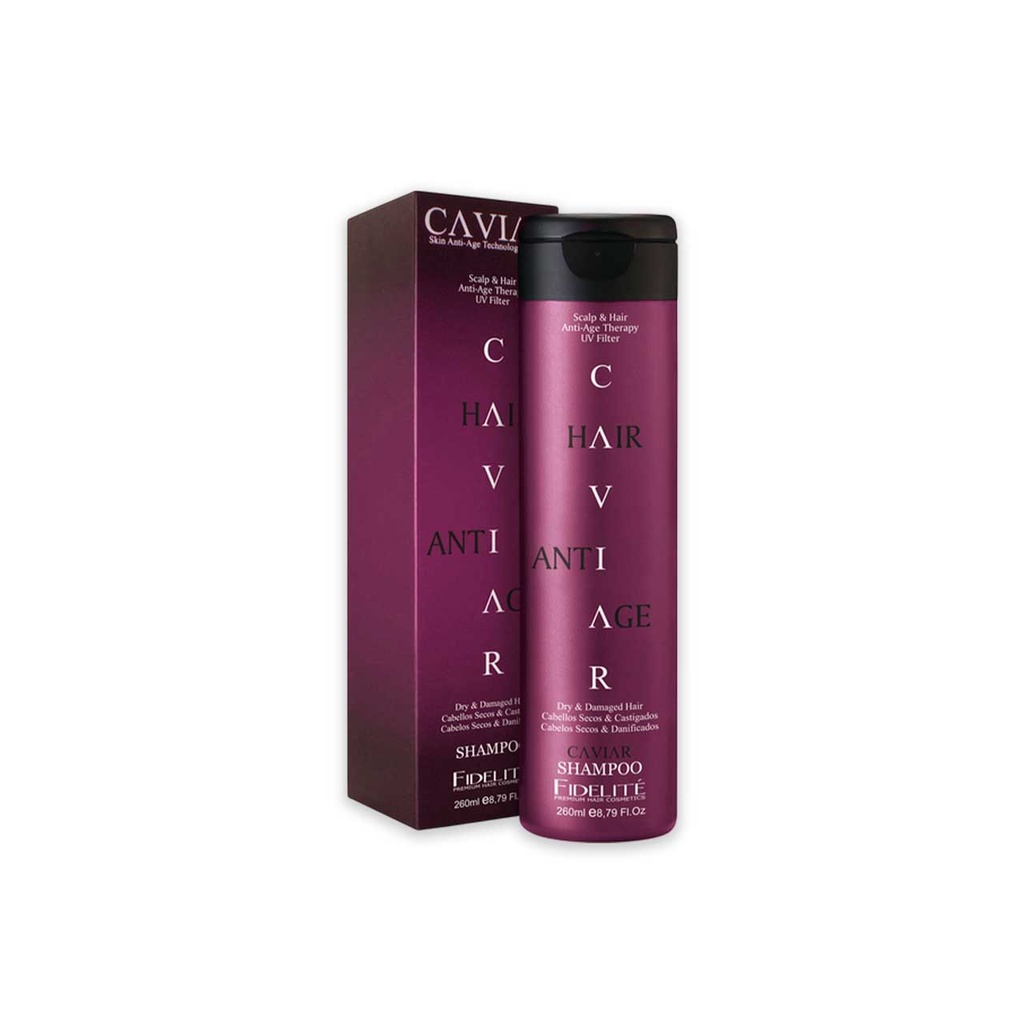 SHAMPOO PARA CABELLOS SECOS Y CASTIGADOS 260ML FIDELITE