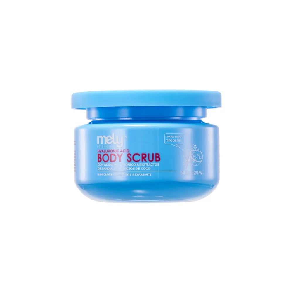 [PM-MY893040] EXFOLIANTE CORPORAL CON ÁCIDO HIALURÓNICO 220ML MELY