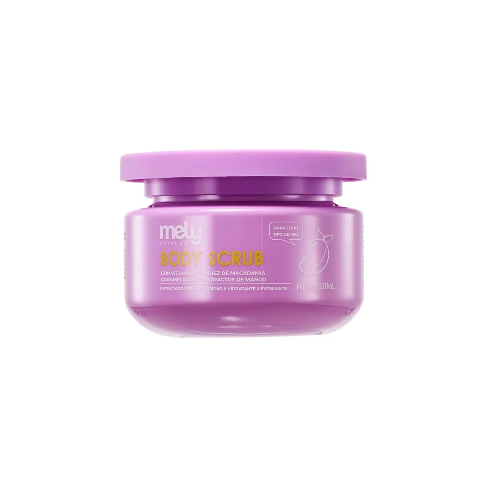 EXFOLIANTE CORPORAL CON VITAMINA C 220ML MELY