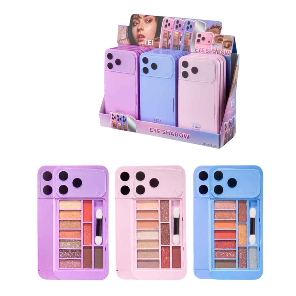 [PM-TEI8198A] PALETA DE SOMBRAS FORMA DE IPHONE TEI