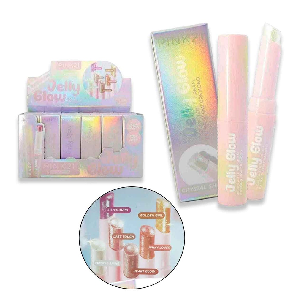 [PM-CS6277] ILUMINADOR JELLY GLOW PINK 21