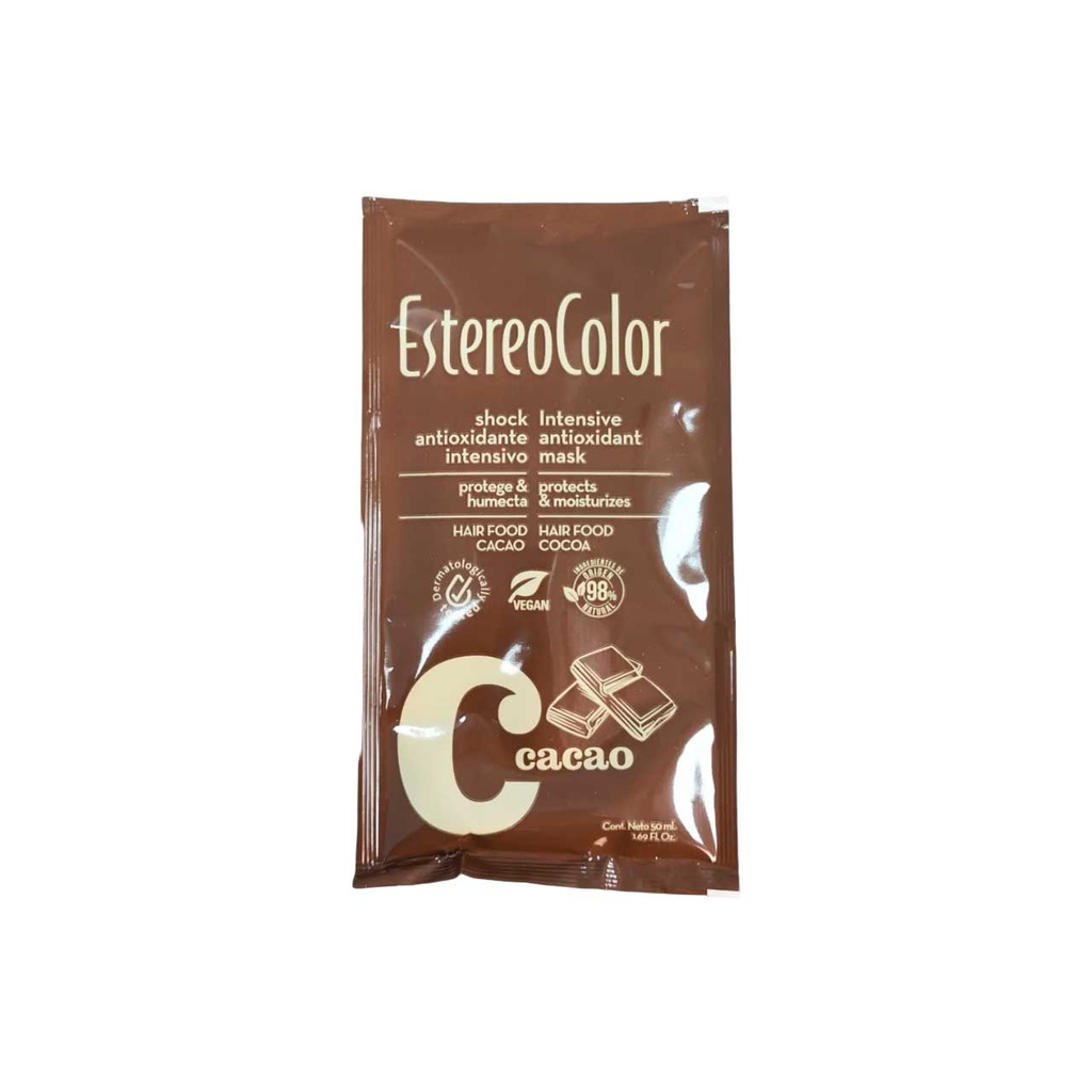 SHOCK ANTIOXIDANTE CACAO 50ML ESTEREOCOLOR
