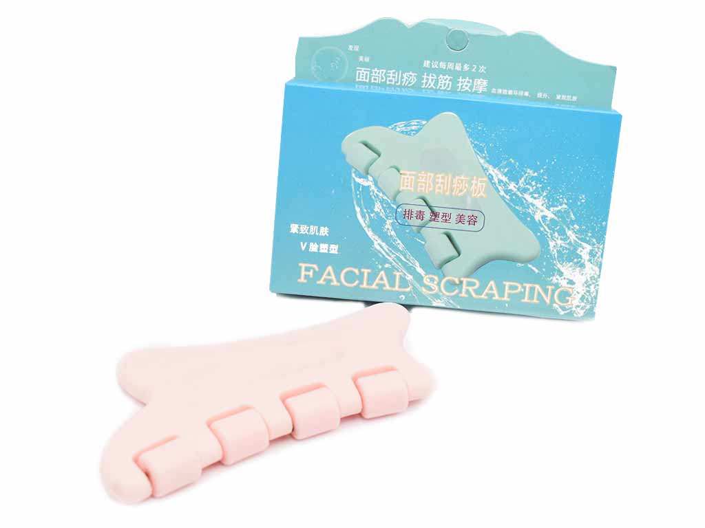 MASAJEADOR FACIAL EN RODILLO PLÁSTICO