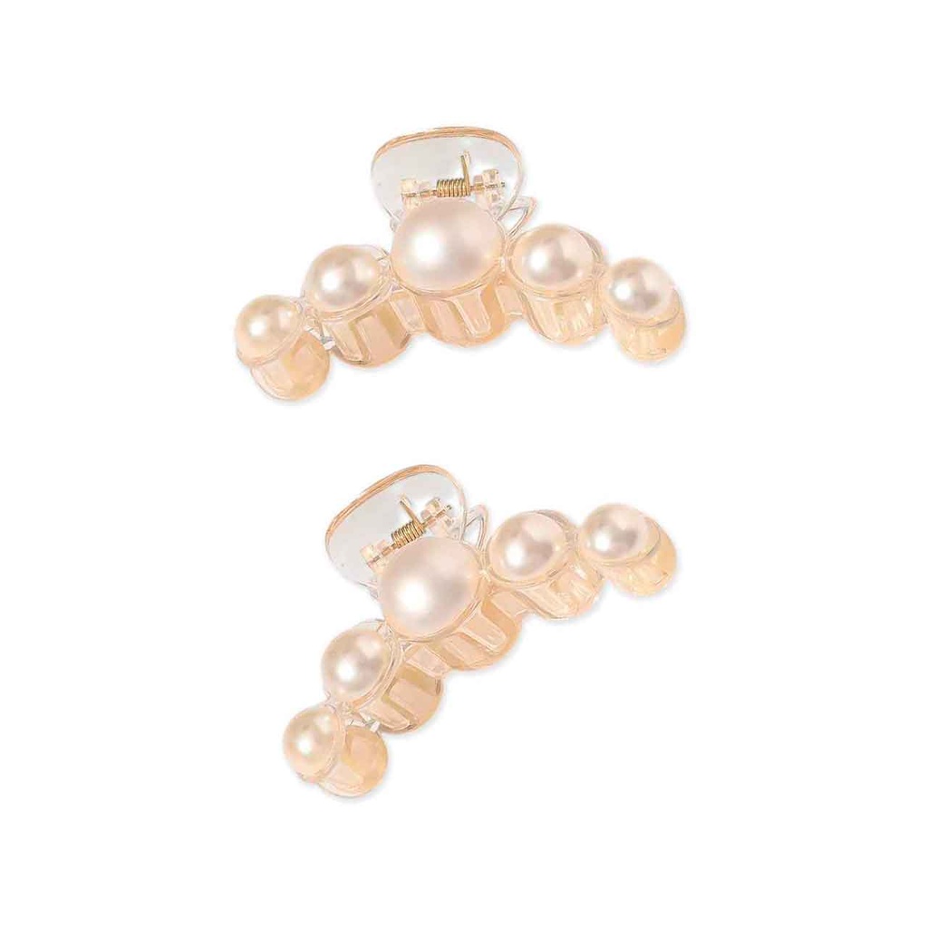 BROCHE DE PERLAS MEDIANO 8CM