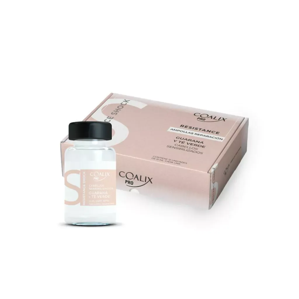 AMPOLLA RESISTANCE SHOCK CABELLOS SENSIBILIZADOS 15ML COALIX