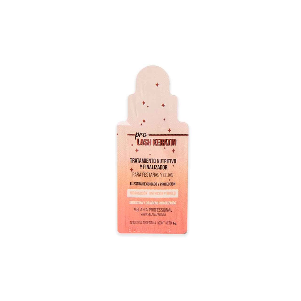 [PM-MELANIA KERATIN] MONODOSIS 1GR LASH KERATIN MELANIA