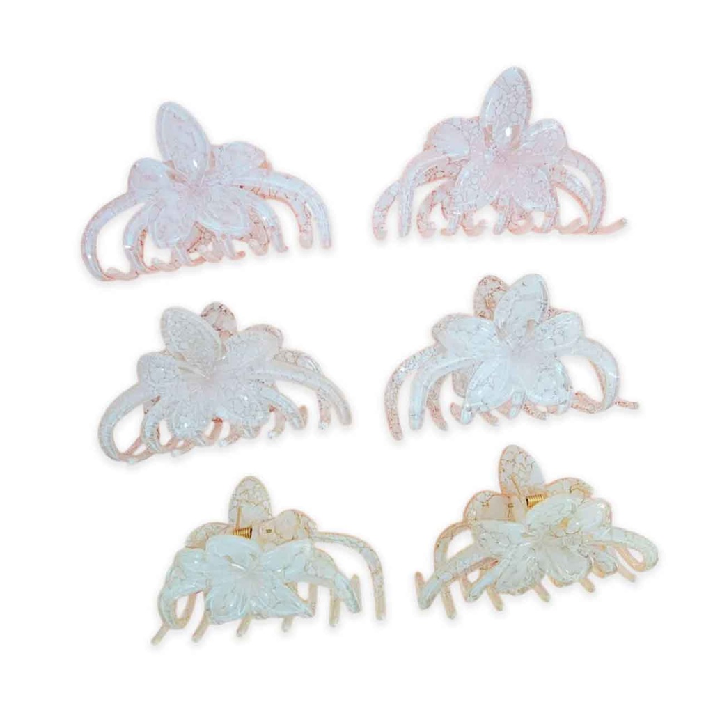 BROCHE CON FLOR ESTAMPADO
