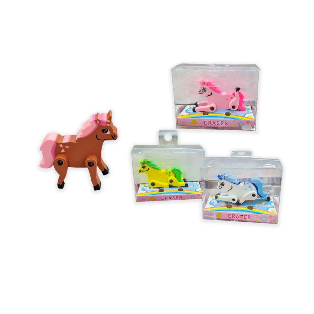 GOMA DE BORRAR FORMA UNICORNIO
