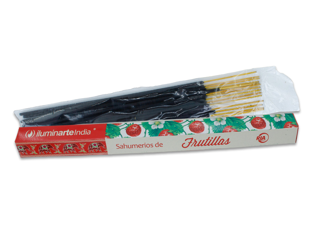 [PM-963-FR] SAHUMERIO ILUMINARTE INDIA DE FRUTILLAS