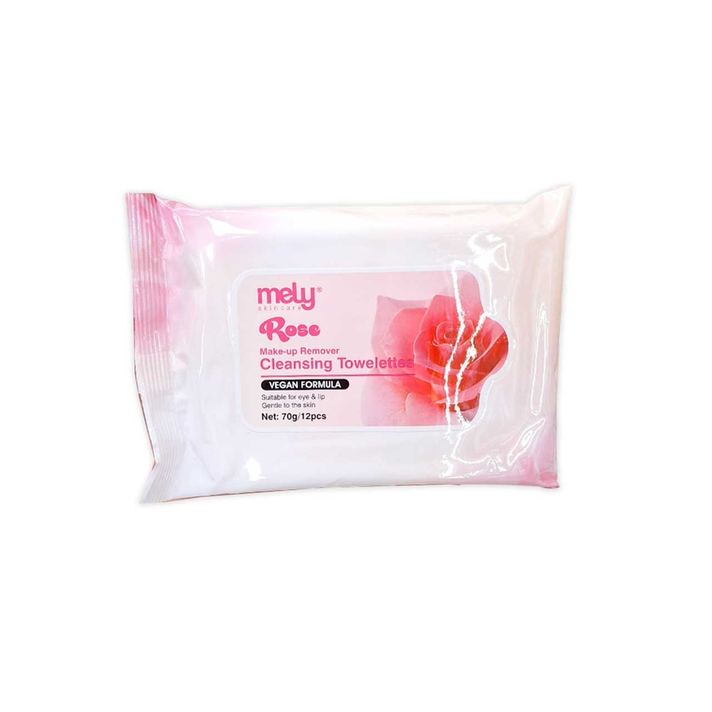 [PM-MY891003] TOALLITAS FACIALES DESMAQUILLANTES ROSE MELY