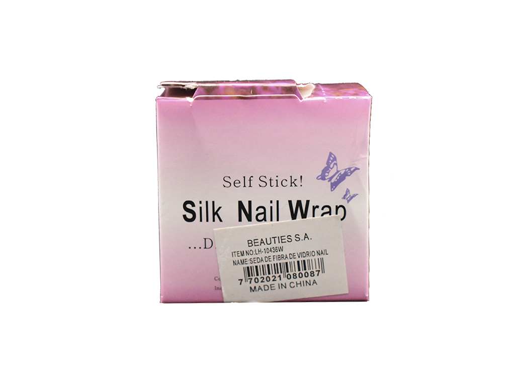 ROLLO FIBRA DE VIDRIO ADHESIVA SILK NAIL WRAP PARA UÑAS GEL UV