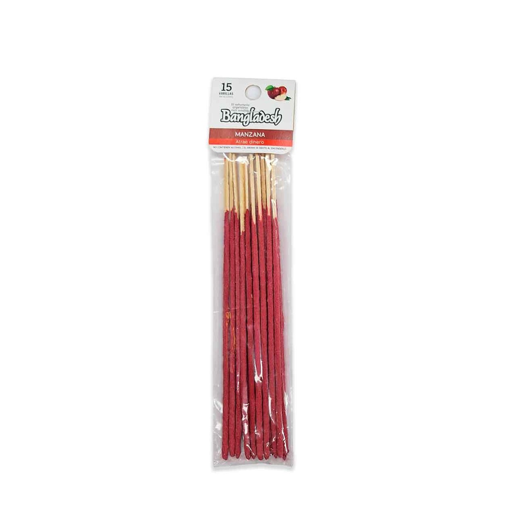 [PM-150-MANZANA] SAHUMERIOS BANGLADESH MANZANA 15 VARILLAS