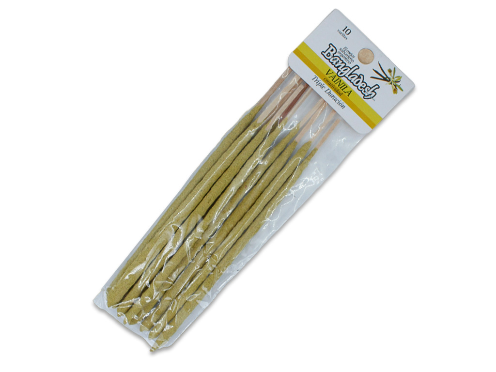 [PM-432D-VAINILLA] SAHUMERIO BANGLADESH VAINILLA 10 VARILLAS