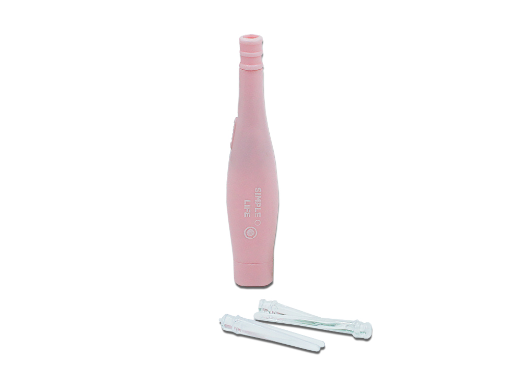 [PM-LH-7S02] COTONETE LIMPIADOR DE OIDOS CON LUZ+PILAS ROSA