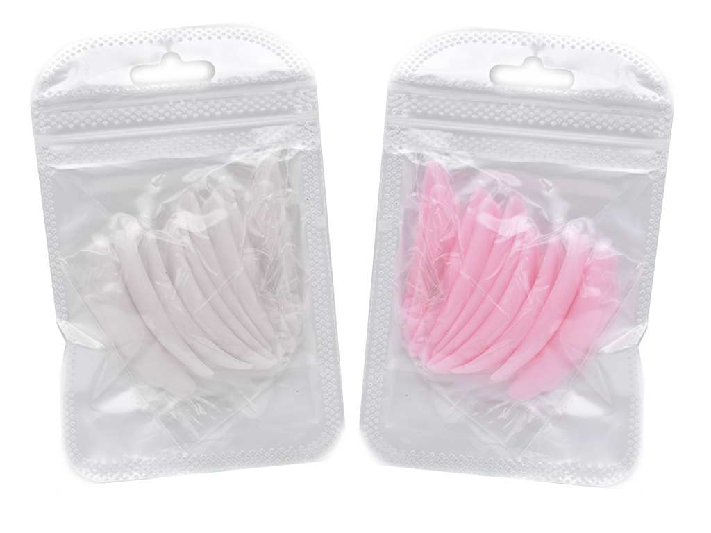 [PM-MCR6-706] BIGUDIES SILICONA PARA PESTAÑAS x10 PCS