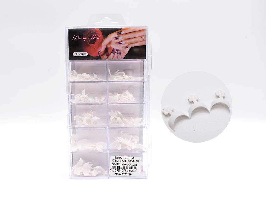 TIPS PARA UÑAS FRANCESITAS DESIGN NAILS X100