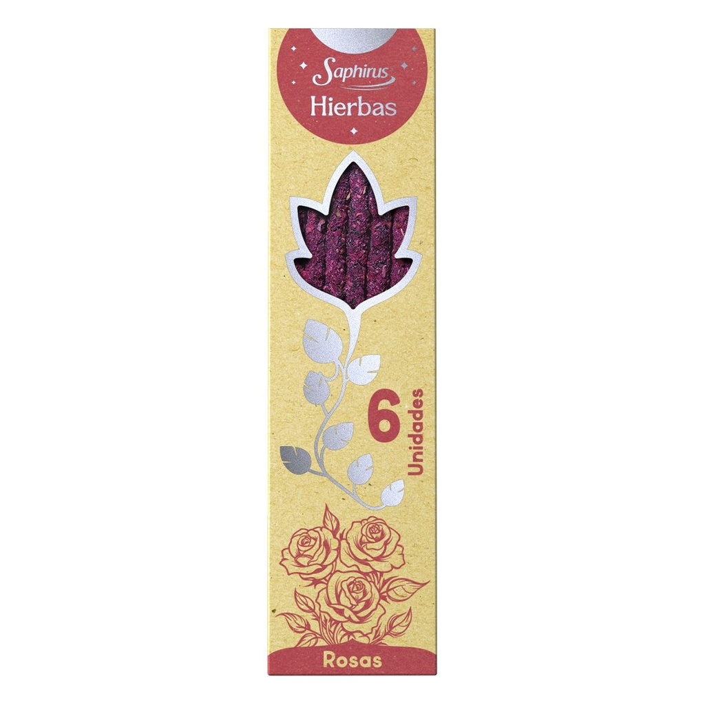 [PM-S190-ROSAS] SAHUMERIOS X6 ROSAS SAPHIRUS
