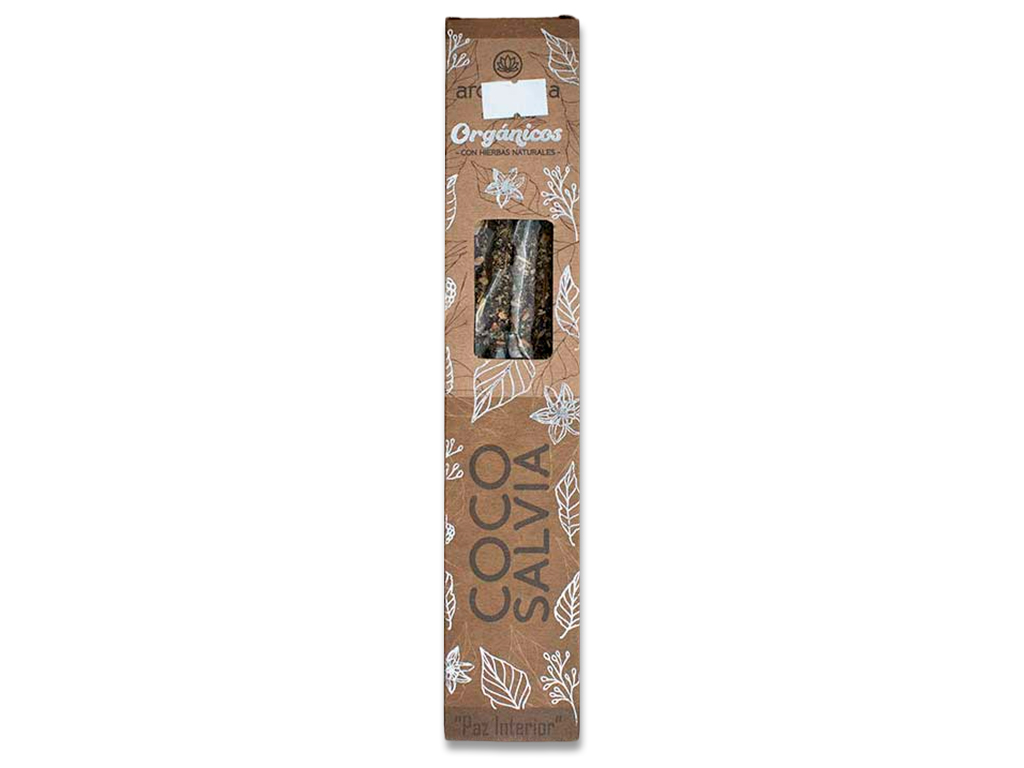 [PM-100U-CS] SAHUMERIOS ORGANICOS COCO SALVIA
