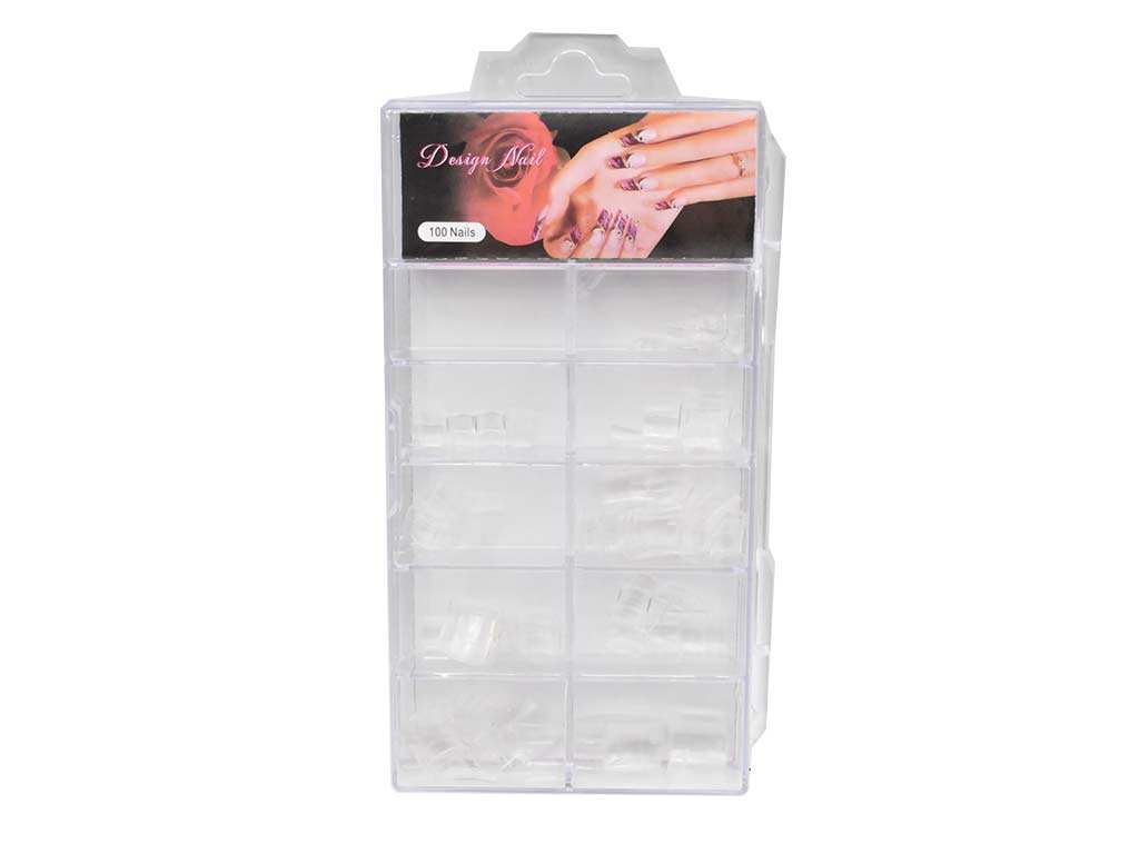 UÑAS POSTIZAS CORTO ESCALON DESIGN NAIL X100 TIPS