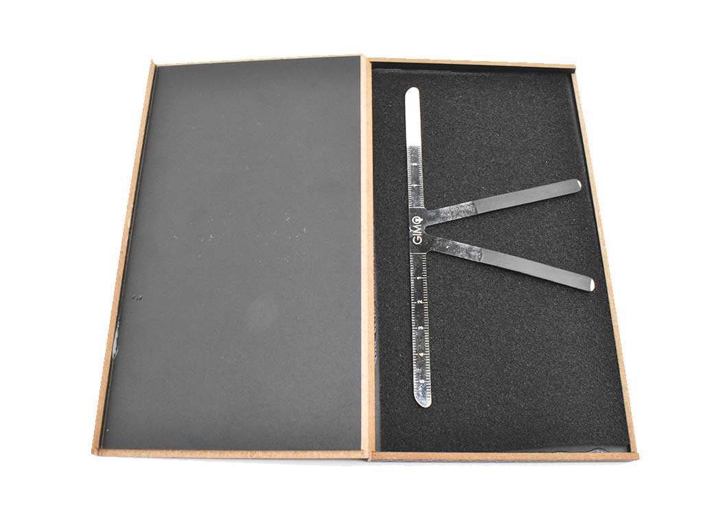 REGLA CALIBRE FORMA T PARA CEJAS BALANCE RULER