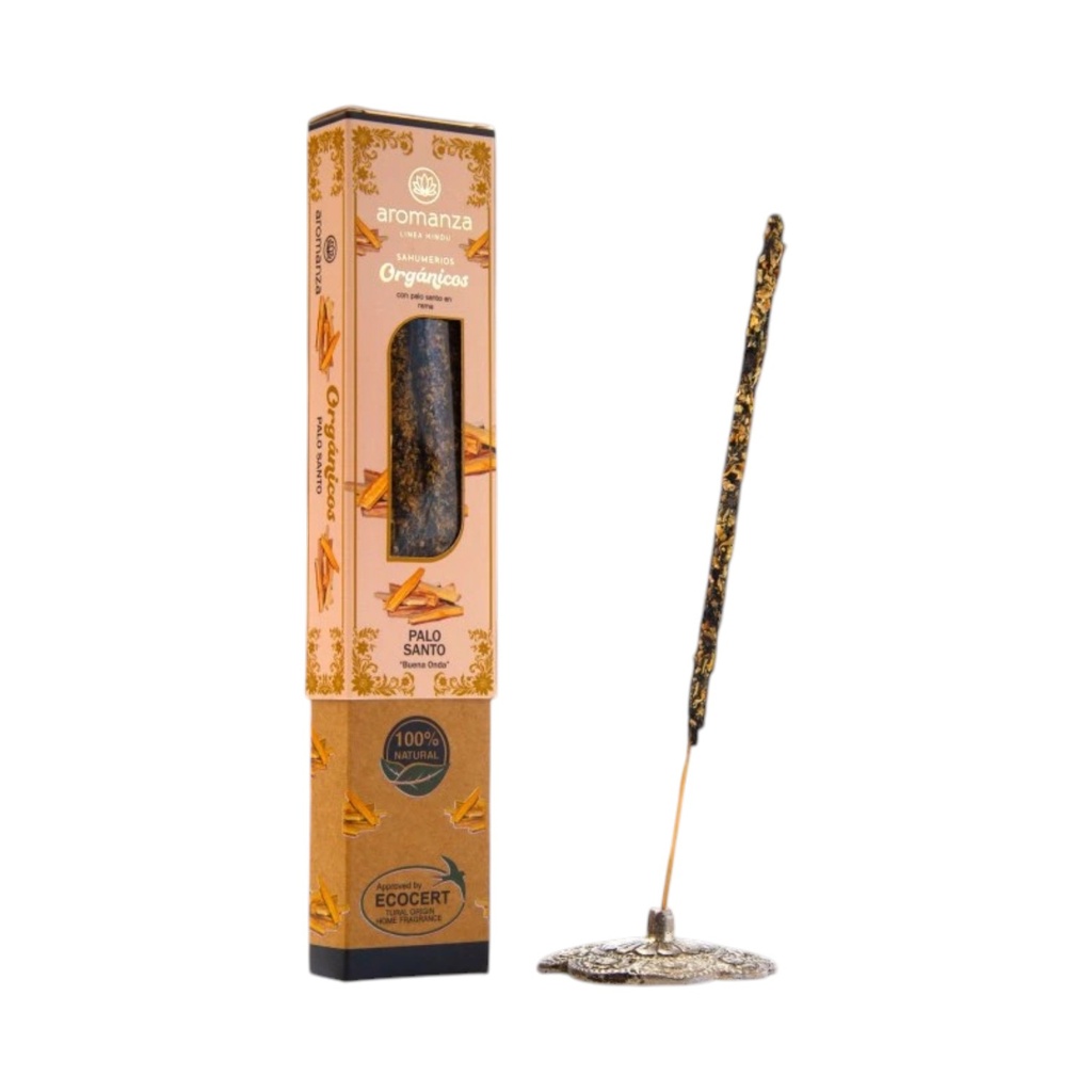 [PM-963U-PALO SANTO] SAHUMERIOS ORGÁNICOS X6 PALO SANTO