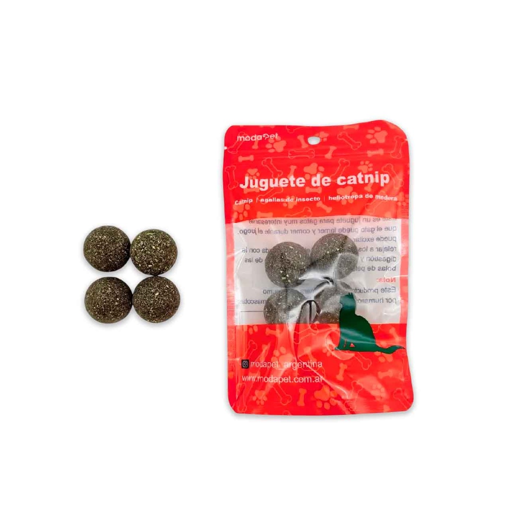 CATNIP PARA GATOS 4 ESFERAS