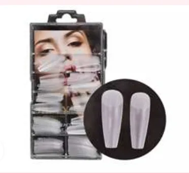 [PM-JOOK-401] UÑAS POSTIZAS MELY CUBIERTA TOTAL FORMA COFFIN X96 NAILS