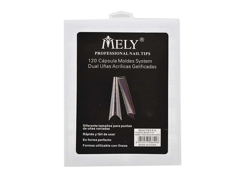CAPSULAS MOLDES FORMA CUADRADA 120PCS MELY