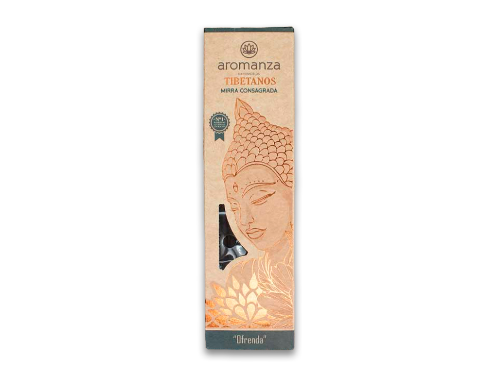 SAHUMERIOS TIBETANOS MIRRA CONSAGRADA AROMANZA