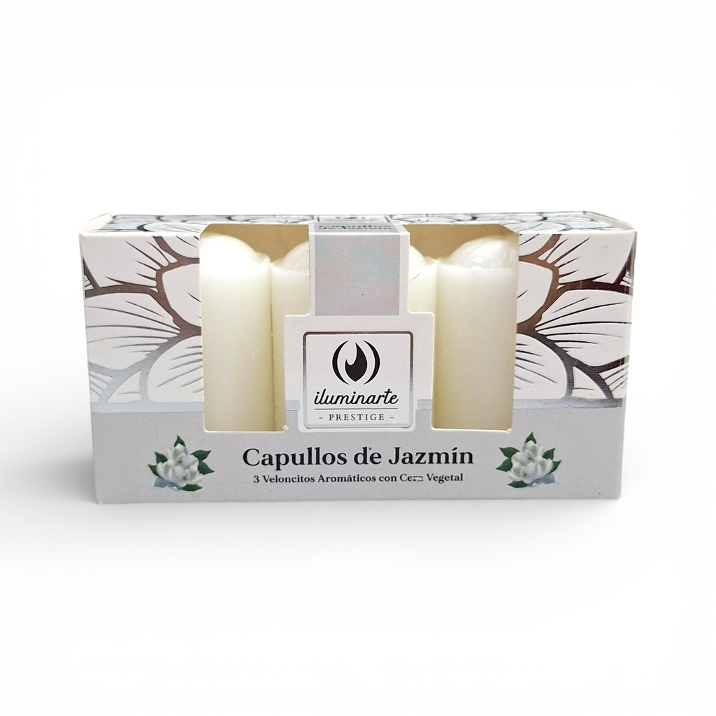 [PM-072V-JA] VELONCITOS AROMÁTICOS X3 CAPULLOS DE JAZMÍN